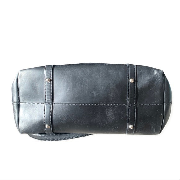 Salvatore Ferragamo Bag Black Leather Shoulder Tote Bag - Picture 9 of 16